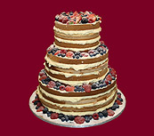 Svatební dort – w004
