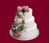 Svatební dort – w024