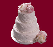 Svatební dort – w028
