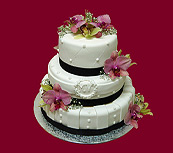 Svatební dort – w030