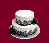 Svatební dort – w033