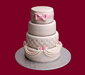 Svatební dort – w055