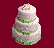 Svatební dort – w056